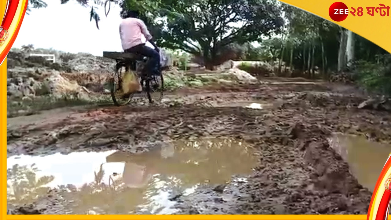 Bankura: আসতে নারাজ অ্যাম্বুল্যান্স; ডুলিতে নিয়ে যেতে হয় রোগীকে, বোঝা দুস্কর এটি বিধায়কের গ্রামের রাস্তা 