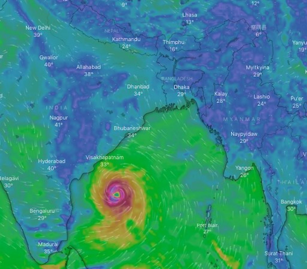 Cyclone Sitrang 3