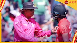 চরম বিতর্কিত সিদ্ধান্ত! আউট হয়ে আম্পায়ারের সঙ্গে তর্ক করে মাঠ ছাড়লেন সাকিব 