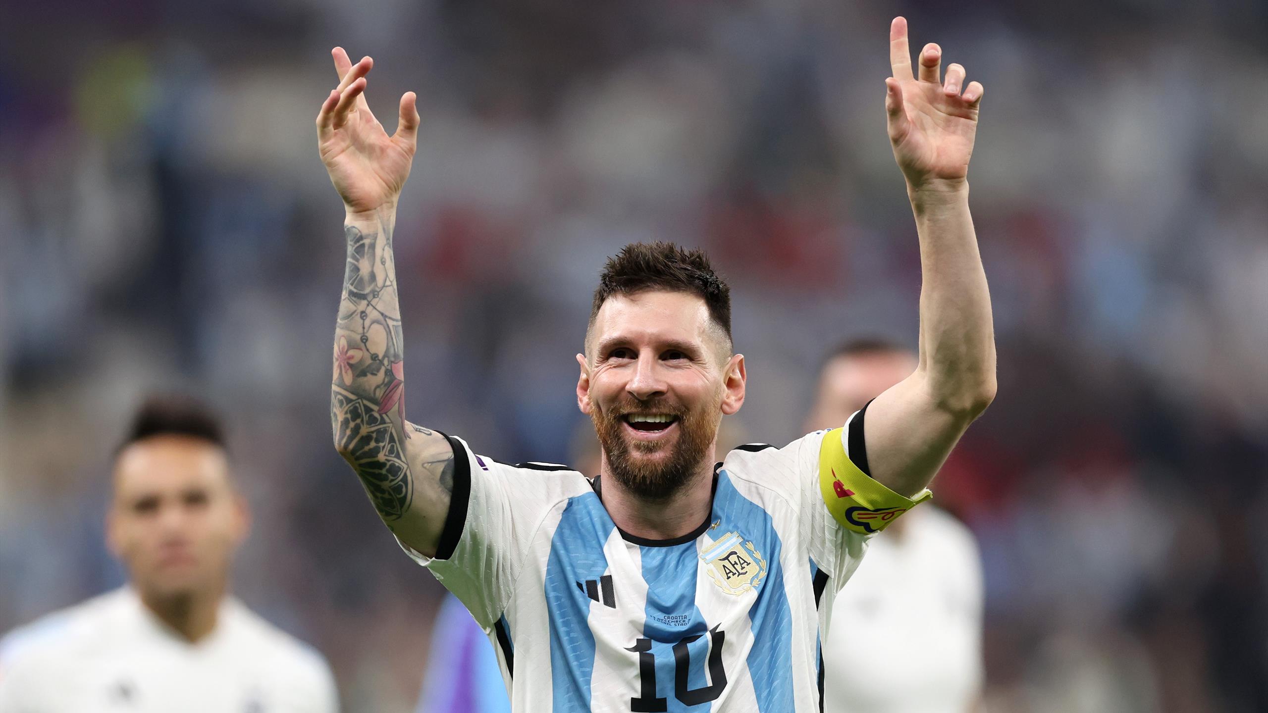   Lionel Messi sends RECORD tumbling Argentina v Croatia match