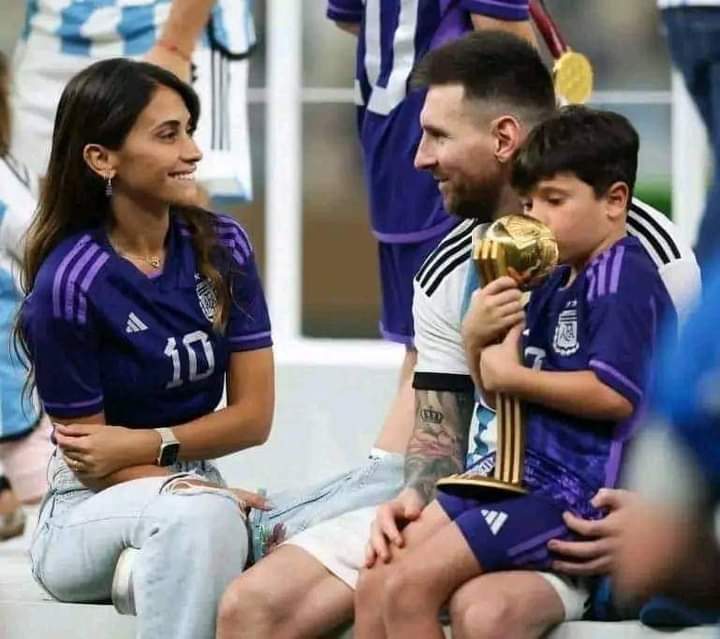 Linonel Messi celebrates FIFA World Cup 2022 win with family 7