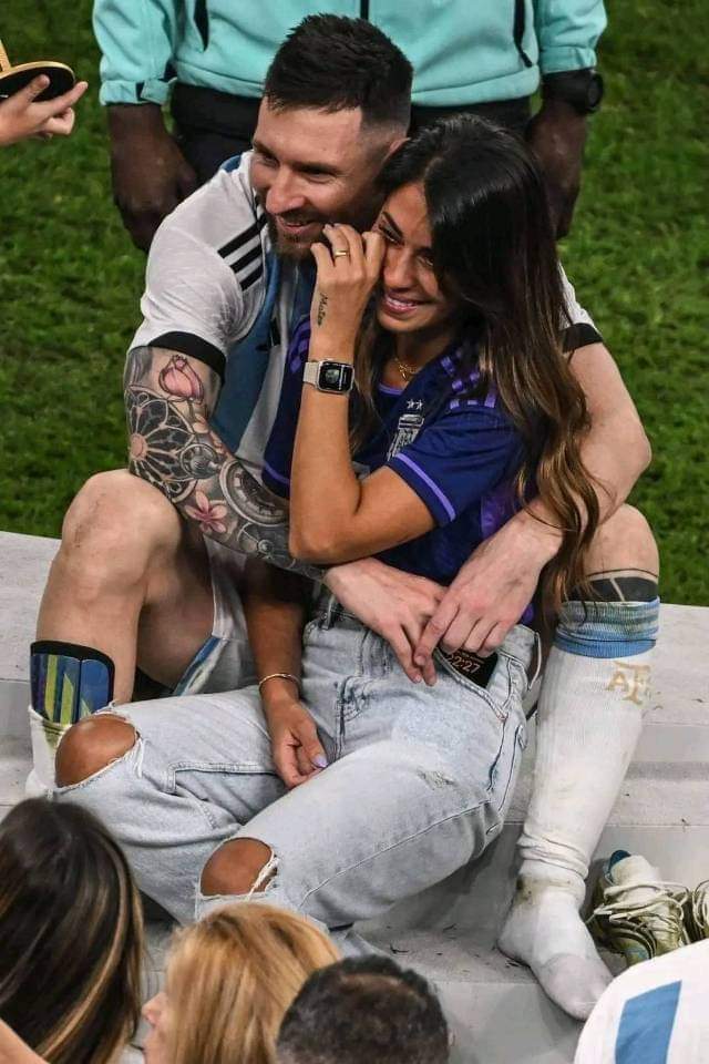 Linonel Messi celebrates FIFA World Cup 2022 win with family 2