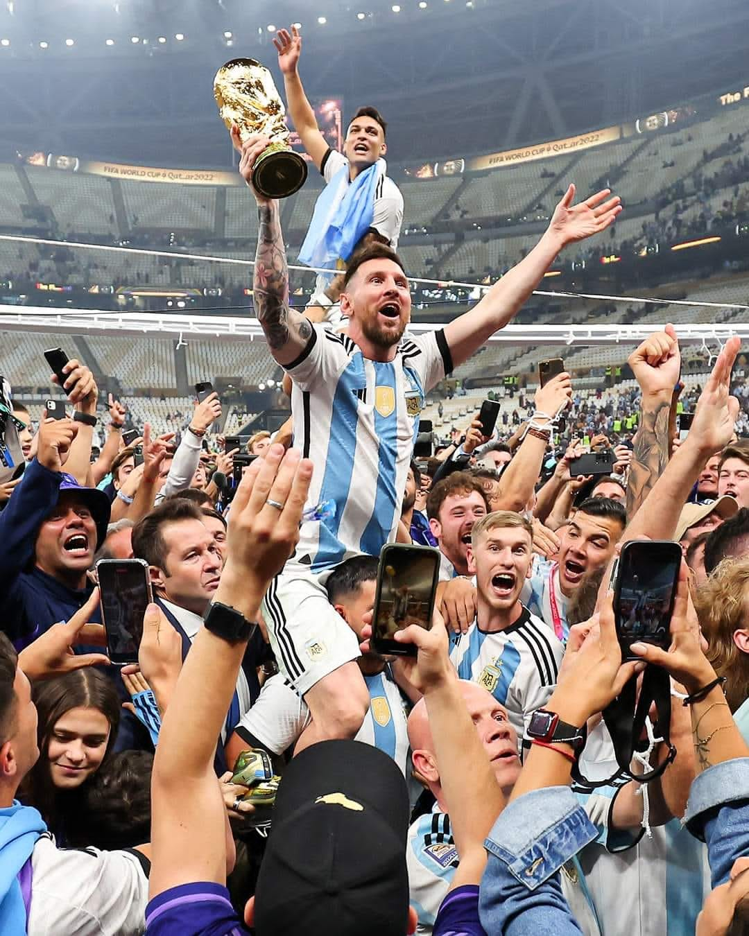 Ichapur tea seller celebrates Messi World Cup Win 6