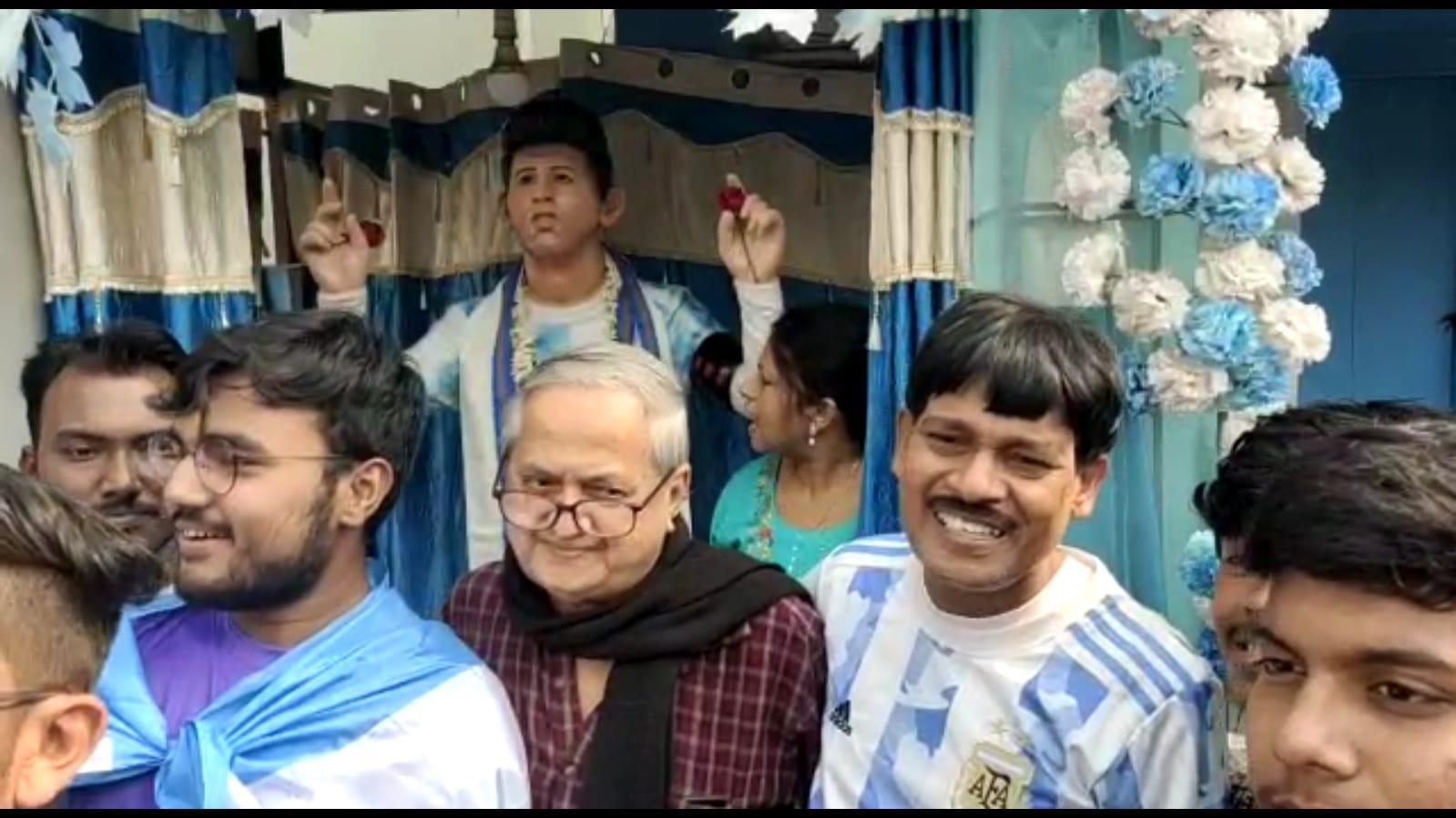 Ichapur tea seller celebrates Messi World Cup Win 2