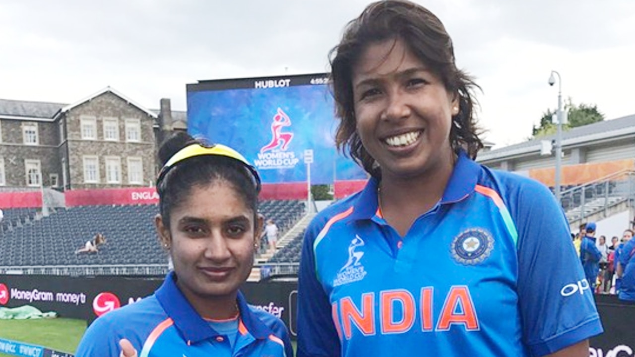 Mithali Raj and Jhulan Goswami 