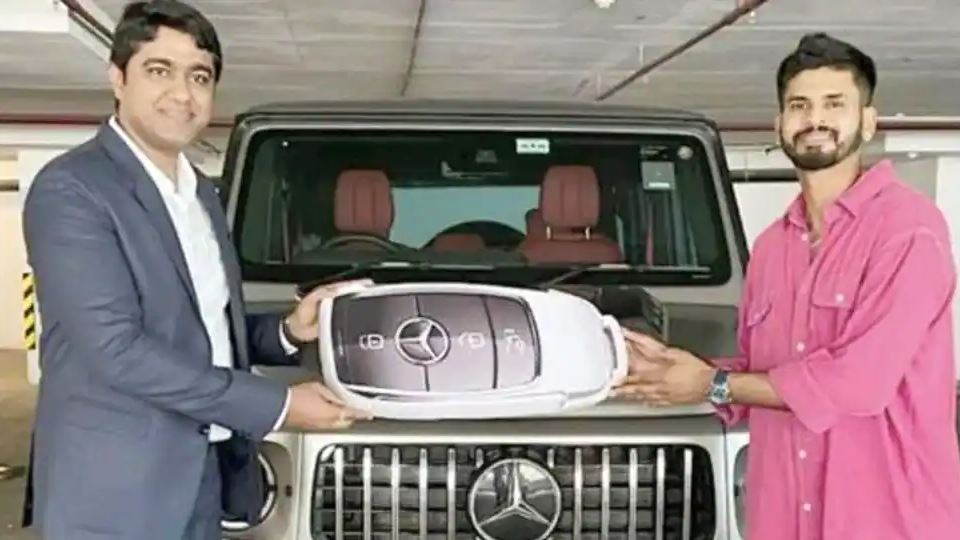  Shreyas Iyer bought a Mercedes AMG-63