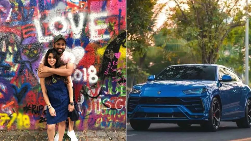 Rohit Sharma bought a Lamborghini Urus