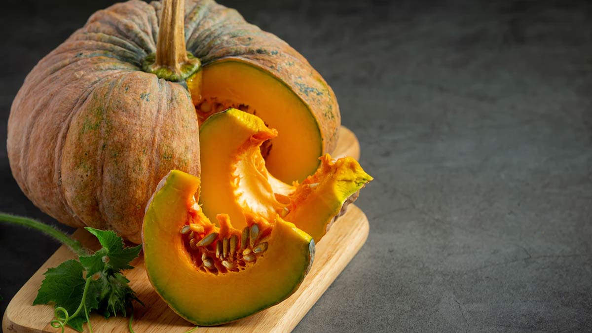 Pumpkin Rich in vitamin A