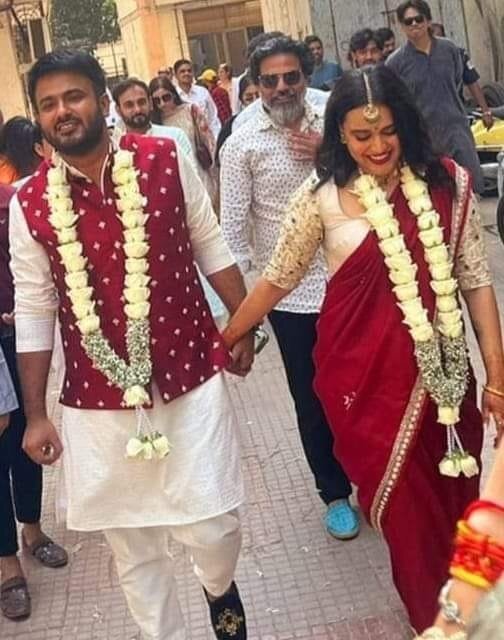 Swara Bhasker Wedding Photo