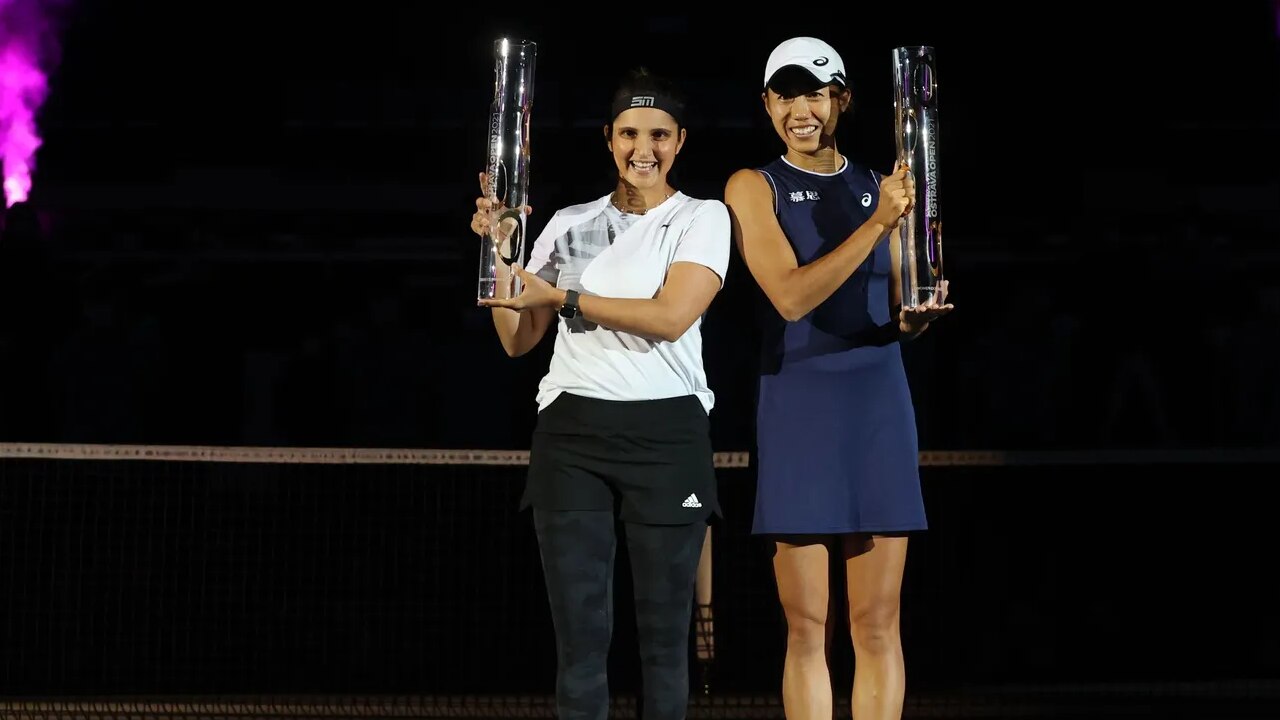 First Indian woman to win a WTA title