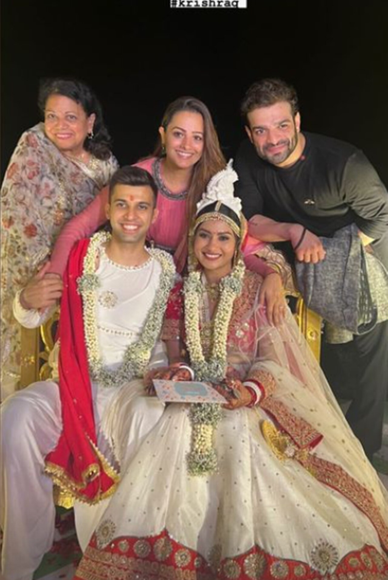 Krishna Mukherjee wedding