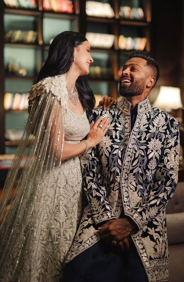 Hardik Pandya and Natasa Stankovic