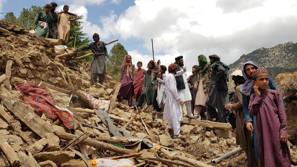 Earthquake in Afganistan Pakistan