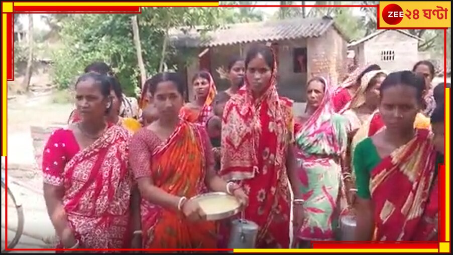 Kultali: ICDS সেন্টারে নিম্নমানের খাবার, বিক্ষোভ এলাকার মহিলাদের