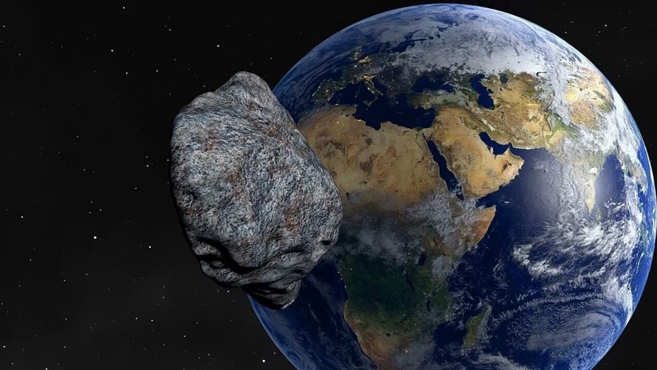 Giant Asteroid Approaching Earth