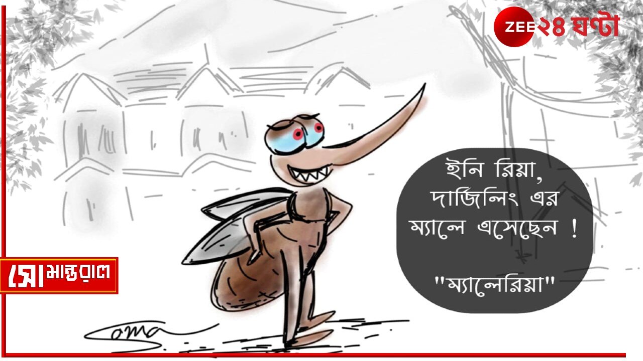 Daily Cartoon | সোমান্তরাল | আজ বিশ্ব ম্যালেরিয়া দিবস