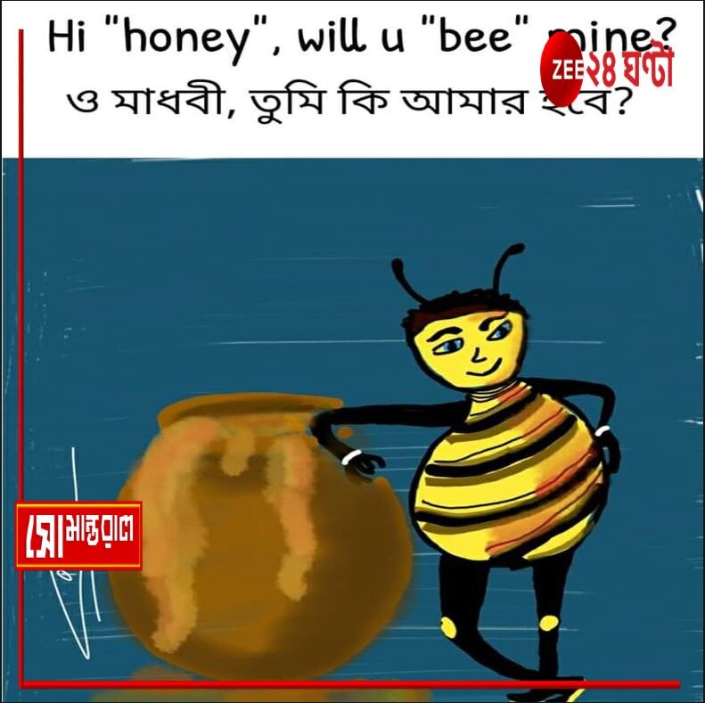 Daily Cartoon | সোমান্তরাল | মৌমাছি দিবস