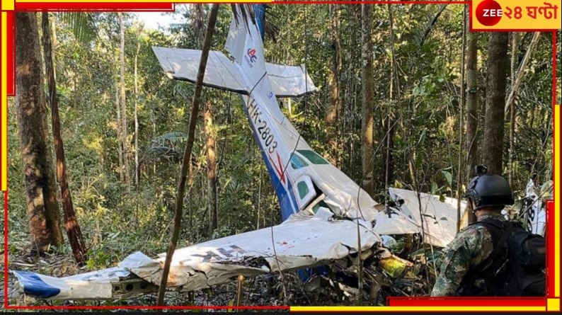 Colombian Amazon: ভয়ংকর বিমান দুর্ঘটনার পরেও বেঁচে ৪ শিশু! ৪০ দিন ধরে আমাজনের জঙ্গলে...