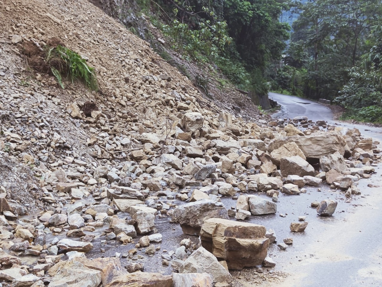 Sikkim landslide