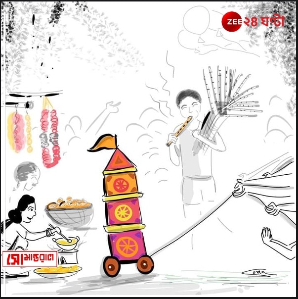 Daily Cartoon | সোমান্তরাল | রথের রশি