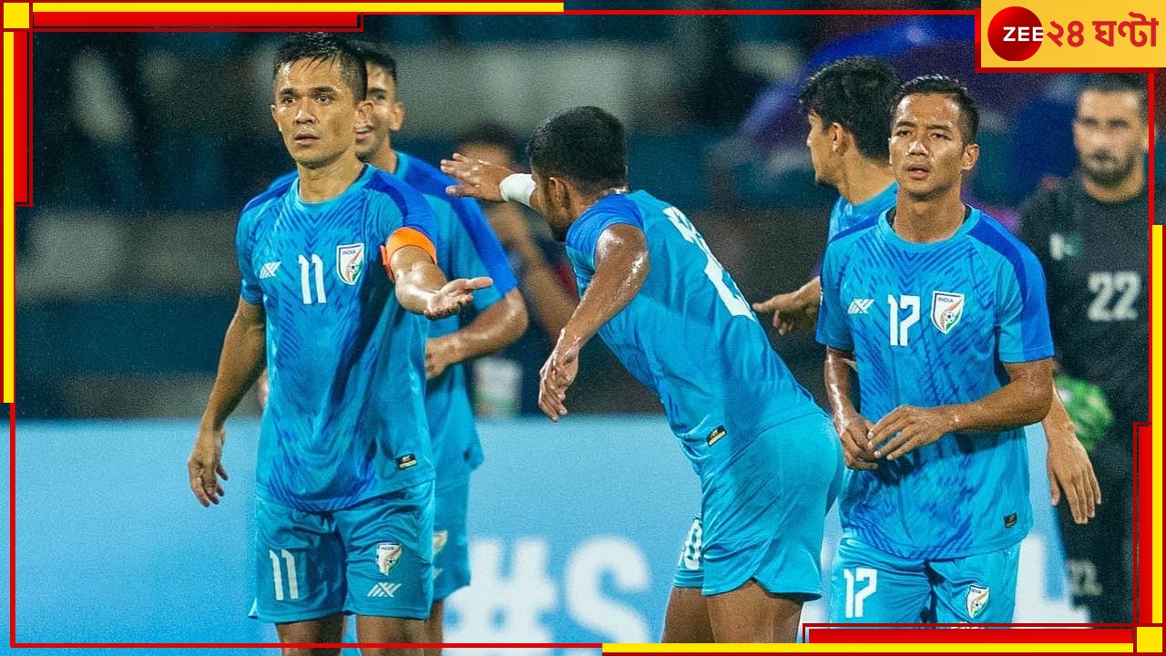 Sunil Chhetri, IND vs PAK: স্টিমাচের লাল কার্ডের পরেও সুনীলের হ্যাটট্রিক, ৪-০ গোলে পাক বাঙ্কার উড়িয়ে দিল ভারত 