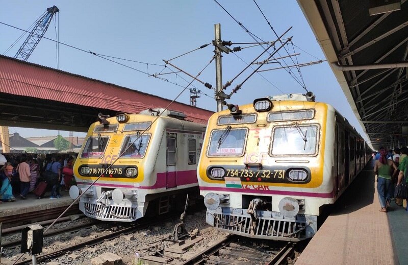 AC Local Train in West Bengal