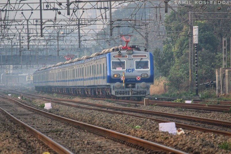 AC Local Train in West Bengal