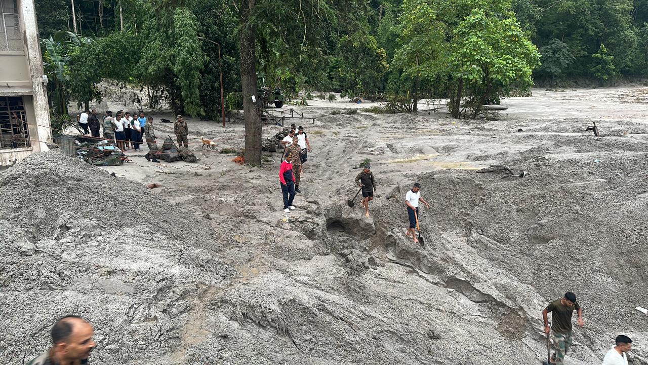 Sikkim Flood Indian Army rescue operation