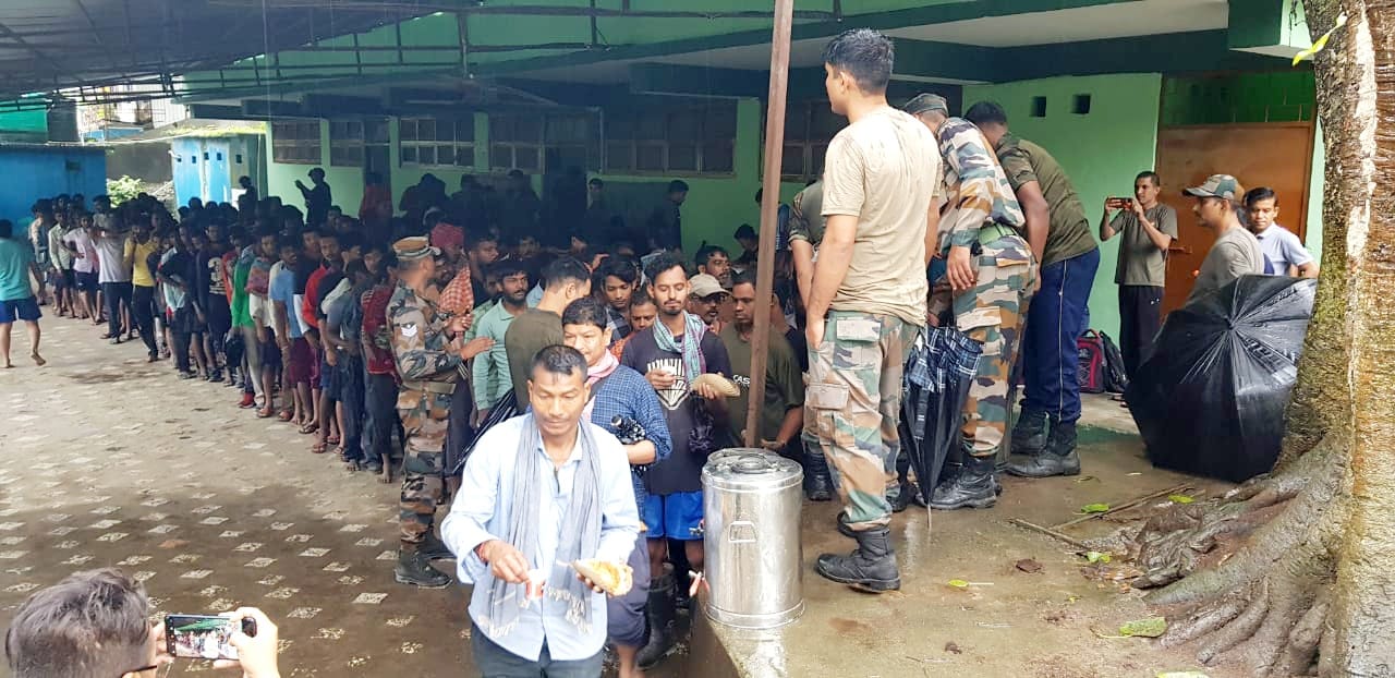 Sikkim Flood Indian Army rescue operation