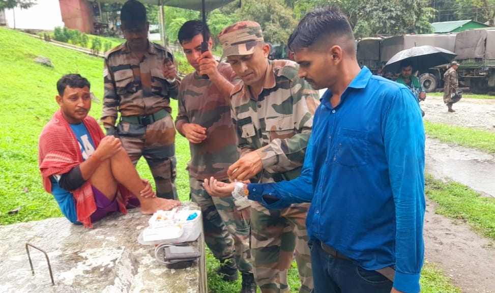 Sikkim Flood Indian Army rescue operation