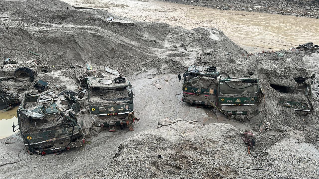 Sikkim Flood Indian Army rescue operation