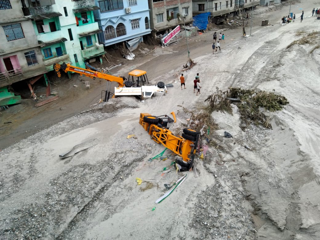 Sikkim Disaster for Teesta Flash Flood