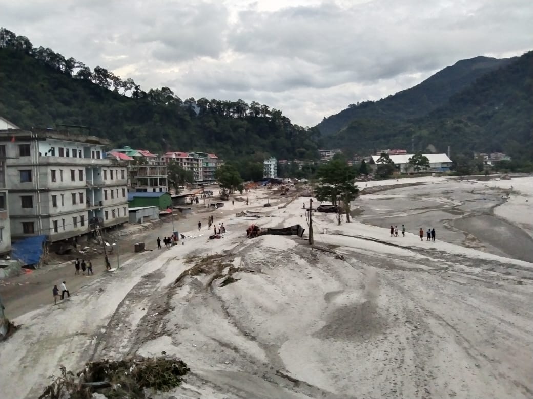 Sikkim Disaster for Teesta Flash Flood