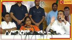 '১০০ দিনের কাজে ঘোটালা হয়েছে, দেখা করার নামে মিথ্যাচার করছে তৃণমূল',বিস্ফোরক সাধ্বী