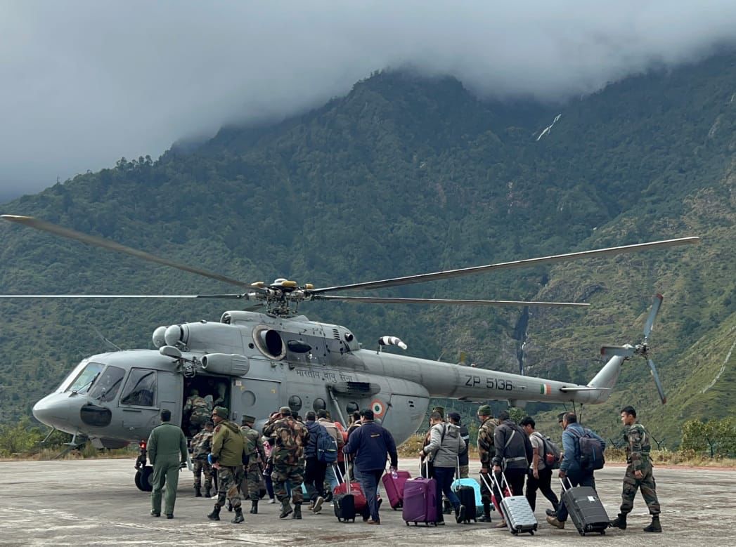 Sikkim Disas IAF rescue operation