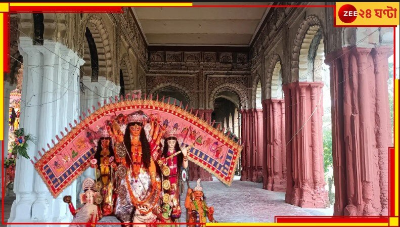 Durga Puja 2023: মন-মন ঘি আর বেলকাঠে জ্বলে উঠল কৃষ্ণনগর রাজবাড়ির ...