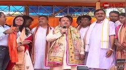J. P. Nadda: দুর্গাপুজোয় শহরে এসে নাম না করে তৃণমূলকে খোঁচা জেপি নাড্ডার | Zee 24 Ghanta