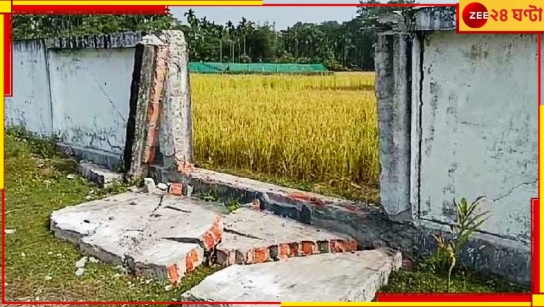 Malbazar: হাতি এসে ভেঙে দিল মাজারের দেওয়াল, খেয়ে গেল জমির ধান...