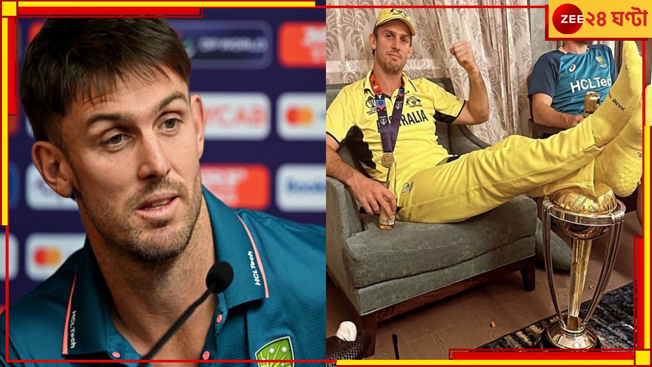  Mitchell Marsh: &#039;আবার করব&#039;, গলায় কার্যত বেশ করেছির সুর! বিশ্বকাপ বিতর্কে মুখ খুললেন অজি