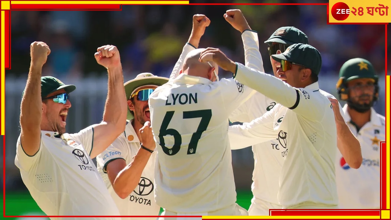 AUS vs PAK, 1st Test: চার দিনেই খেল খতম, ৩৬০ রানে জয় অজিদের, ওয়ার্নের ক্লাবে লিয়ঁ  