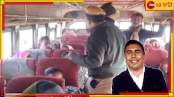সন্দেশখালিতে ধামাখালি রোডে বাস থামিয়ে তল্লাশি, ৫ দিন পরও অধরা শেখ শাহজাহান