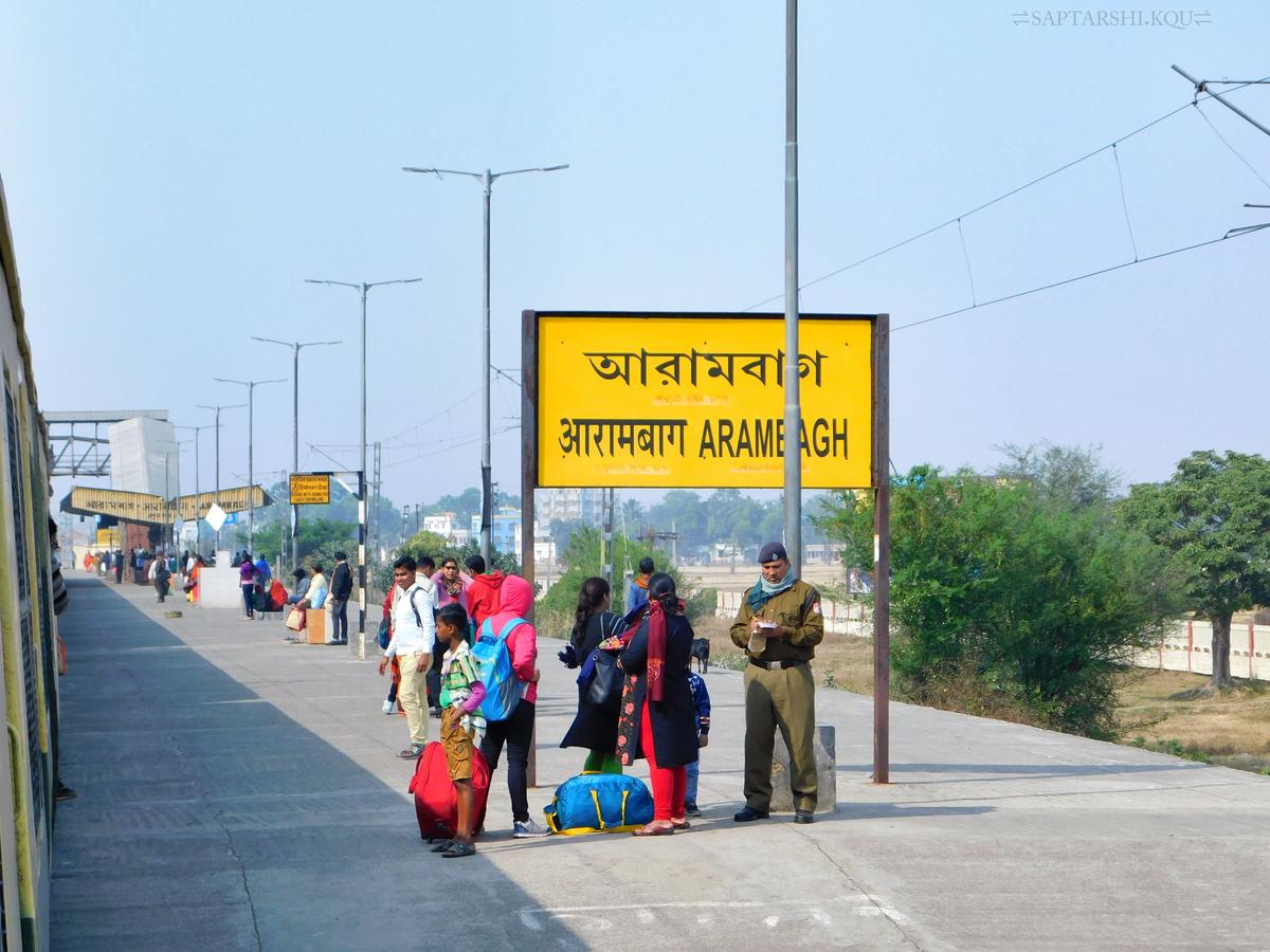 Sheoraphuli Tarakeshwar local train speed trial run