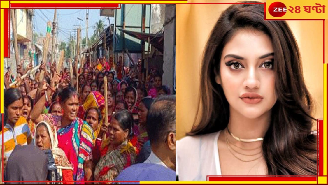 Nusrat Jahan: &#039;আমাদের কাজ আগুন নেভানো, ঘি দেওয়া নয়&#039;, সন্দেশখালি নিয়ে সরব নুসরত