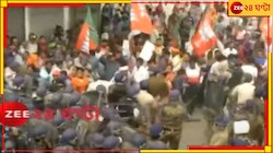 সন্দেশখালিকাণ্ডে পথে বিজেপি, আইন অমান্য কর্মসূচিতে ধুন্ধুমার বসিরহাটে...