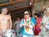 নির্বাচনী প্রচারে মহুয়া