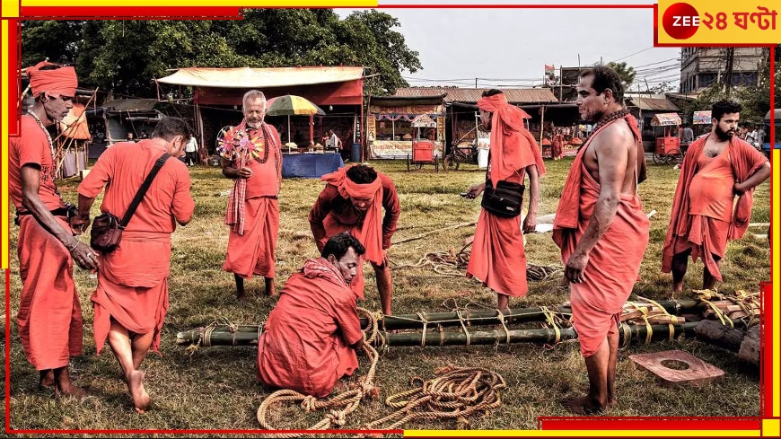 Jalpaiguri: পিঠে বঁড়শি গেঁথে বনবন করে ঘুরছিলেন,  দড়ি ছিঁড়ে নীচে পড়ে গুরুতর আহত চড়ক সন্ন্যাসী...