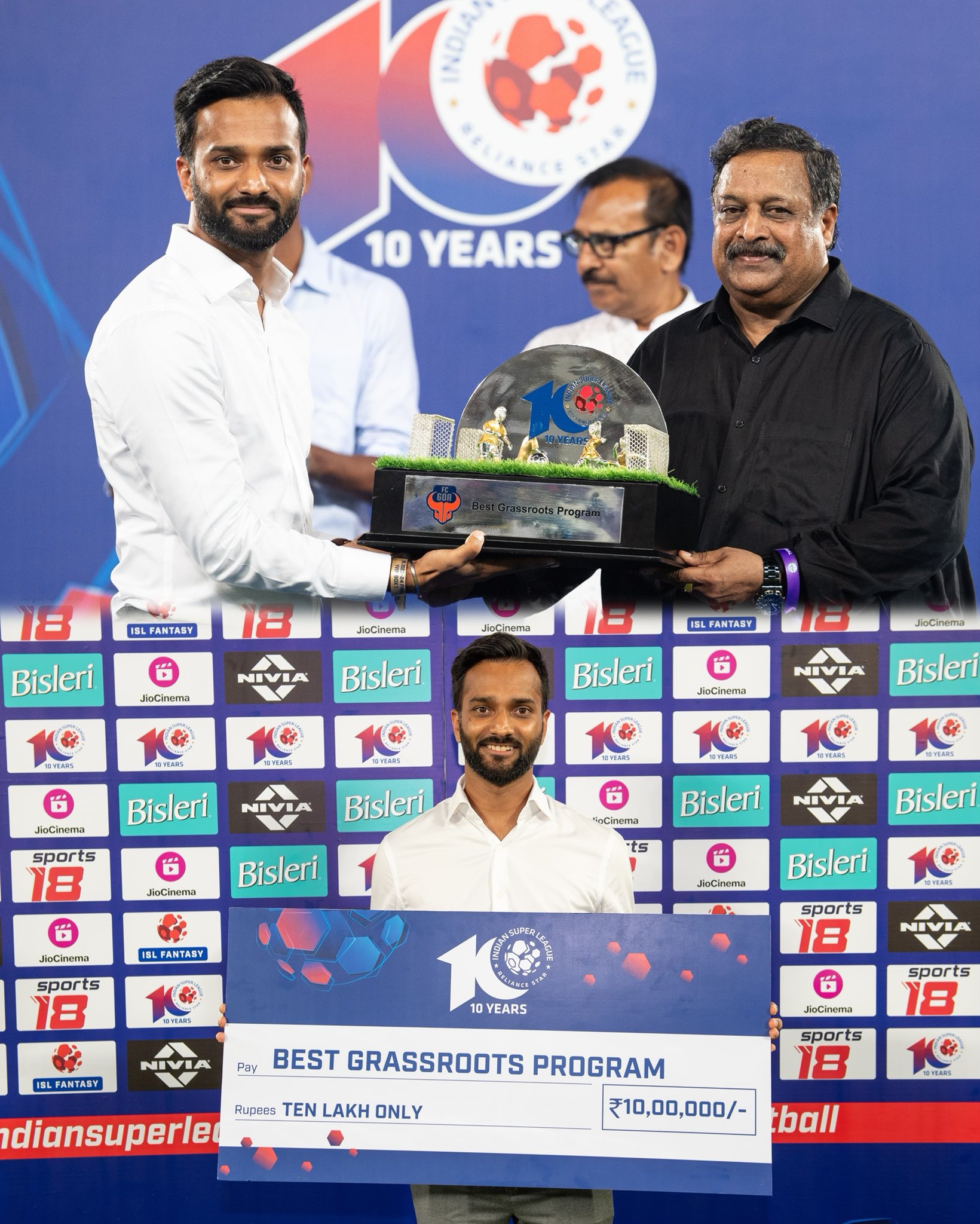 Best grassroots award FC Goa