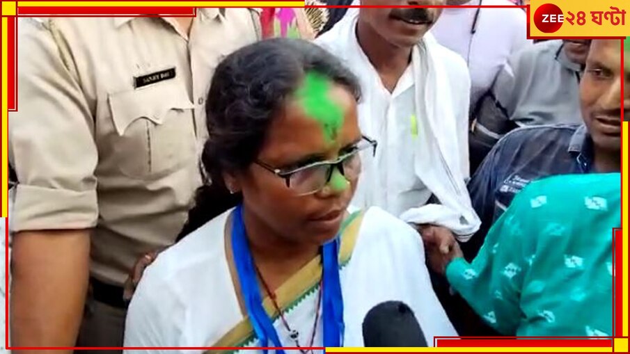 West Bengal Loksabha Election 2024: ভোটের মাঝেই 'বিজয়োৎসব'! আরামবাগে উড়ল সবুজ আবির...