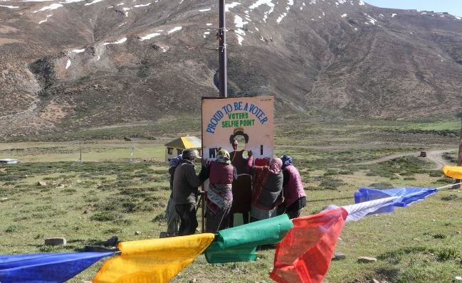 World's Highest Polling Station Tashigang Himachal Pradesh 