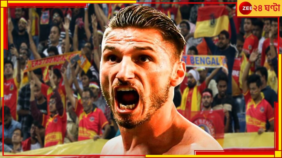East Bengal | Dimitrios Diamantakos:  'সোনার বুট' পায়ে লাল-হলুদে, মশাল জ্বালাতে তৈরি গ্রিক গোলমেশিন, জার্সি নম্বর কত?